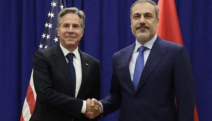 Bakan Fidan, ABD'li mevkidaşı Blinken ile görüştü