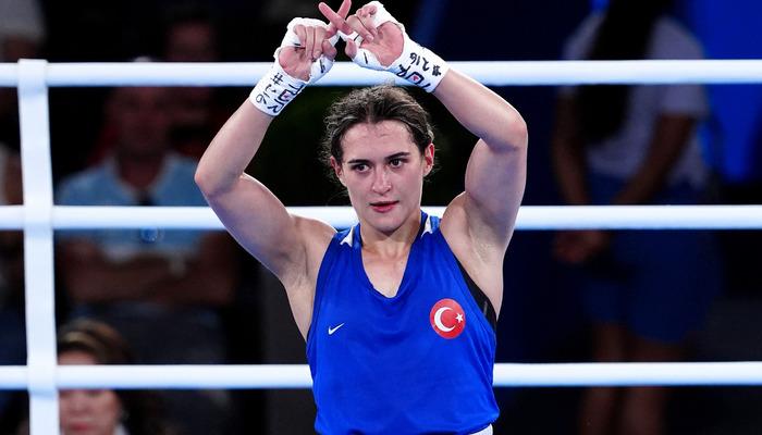 Tayvanlı rakibine mağlup olan boksör Esra Yıldız Kahraman, cinsiyet tartışmalarına "X" işaretiyle değindi!  Dünyada gündem oldu