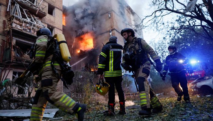 Rusya saldırıya geçti! Ukrayna'nın başkent Kiev'i dronlarla vurdu