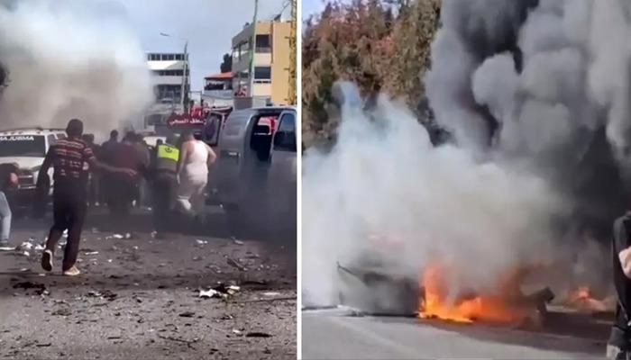 İsrail'den Lübnan'ın güneyinde bir motosiklete İHA saldırısı