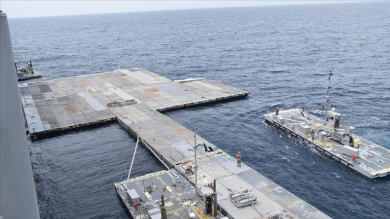 Pentagon: Gazze kıyısında inşa edilecek geçici limanın inşaatı tamamlandı