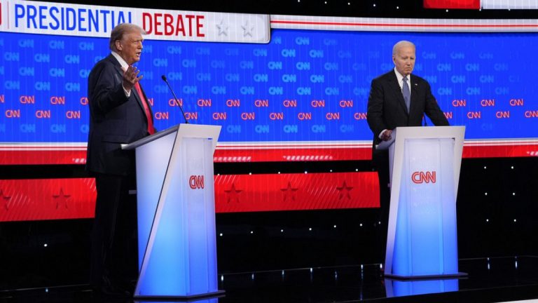 Biden'ın Trump'a karşı canlı performansı Demokratları endişelendirdi