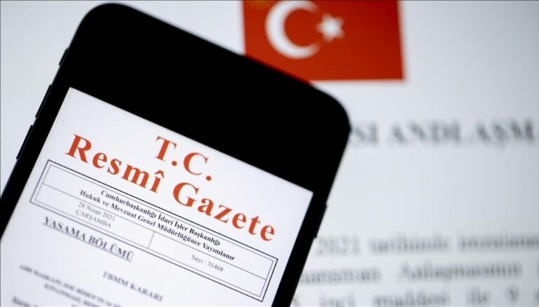 Resmi Gazete’de bugün (5 Haziran 2025 Resmi Gazete kararları) – Son Dakika Türkiye Haberleri