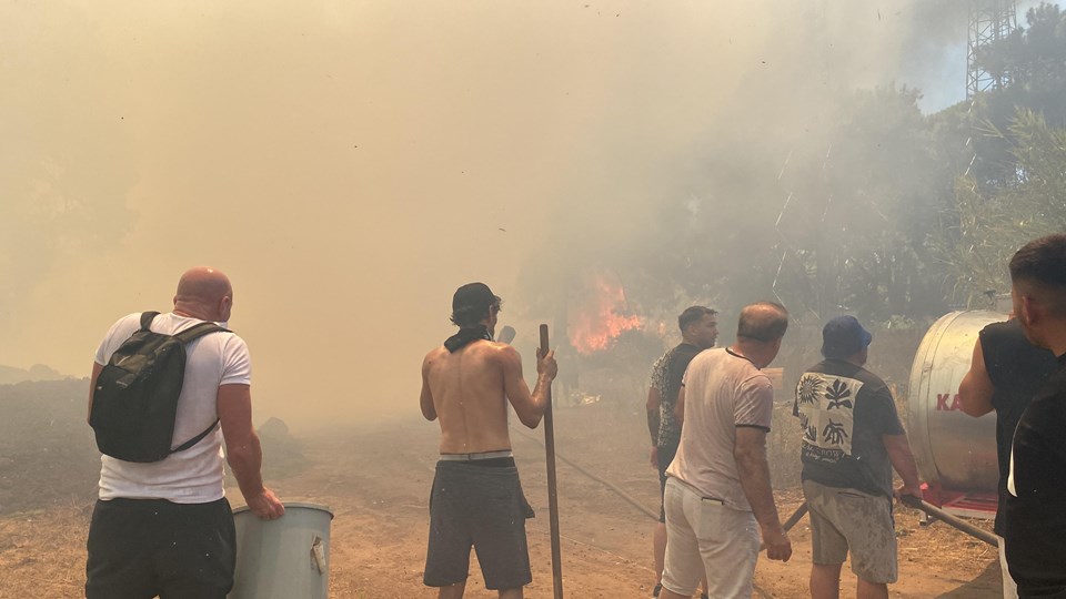 Çanakkale ve Antalya'da Orman Ateşi - 2