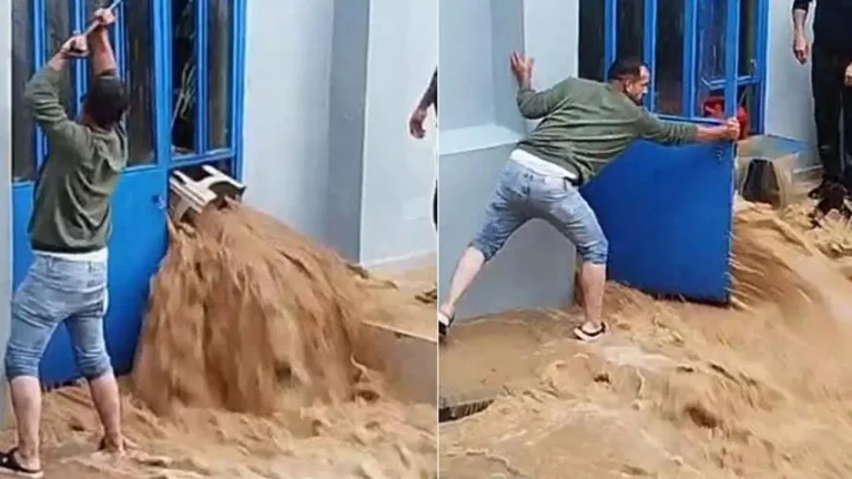 Kastamonu’da şiddetli sağanak: Çay taştı, ev ve işyerlerini su bastı